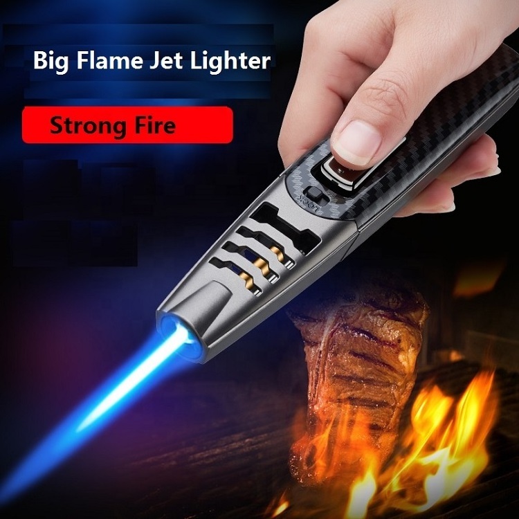 Wholesale Butane Gas Refillable Torch Lighter For Outdoor Survival Kitchen Outdoor Grilling