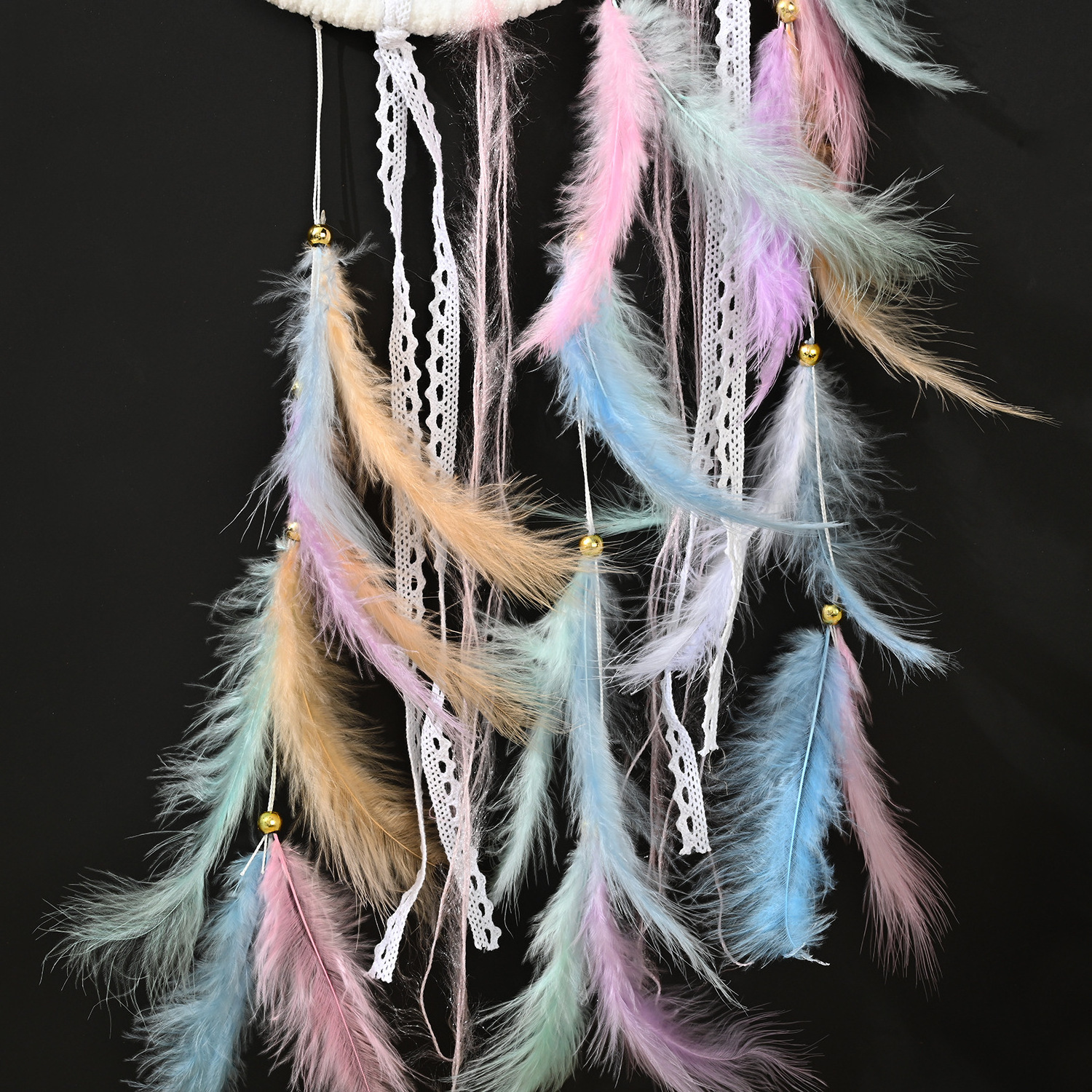 Wholesale Mobile Room Night Light Dreamcatcher Feather Dream Catcher For Wedding Gift Birthday Holidays Wall Hanging Decor