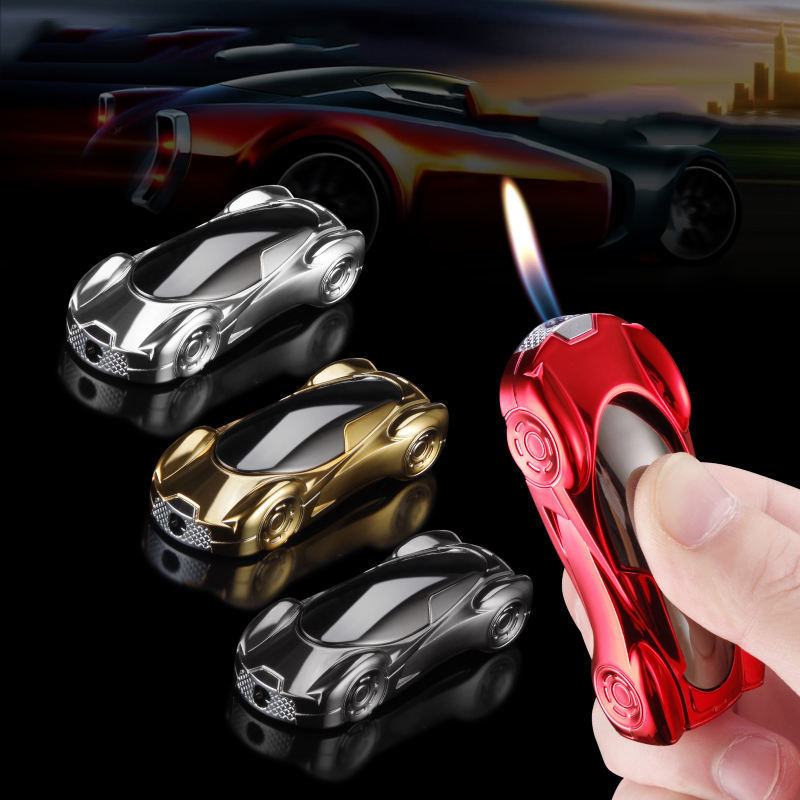 Sublimation Inflatable Honest Lighters Creative Metal Sports Car Open Flame Lighter