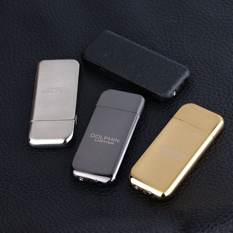 Cheap Metal Rectangle Cigarette Lighters Custom Logo Refillable Butane Gas Lighters