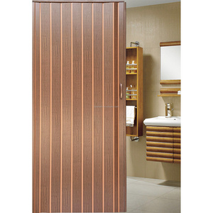 Interior Swing Casement Doors Toilet Folding Sliding PVC Bathroom Door