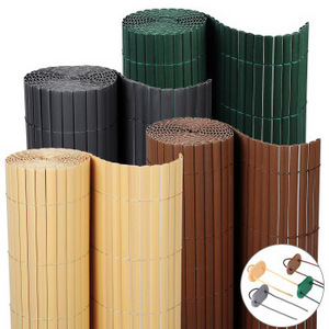 Artificial bamboo pvc fence