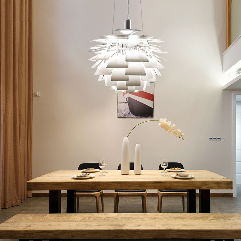 Danish Creative Pinecones Pendant Light Modern Design Hanging Light Fixtures Simple Pendant Chandeliers