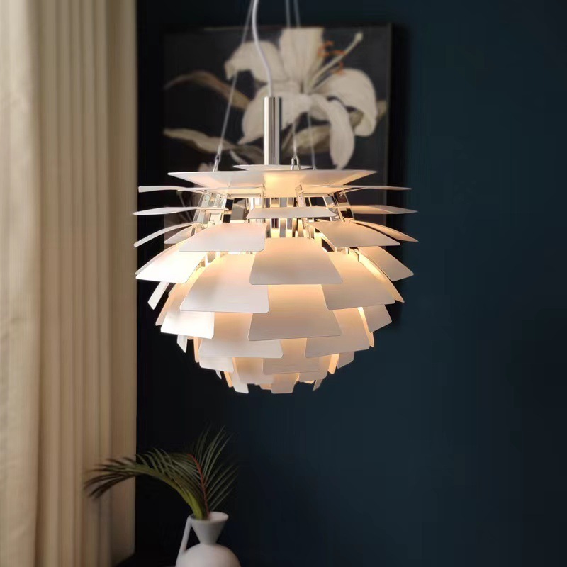 Danish Creative Pinecones Pendant Light Modern Design Hanging Light Fixtures Simple Pendant Chandeliers