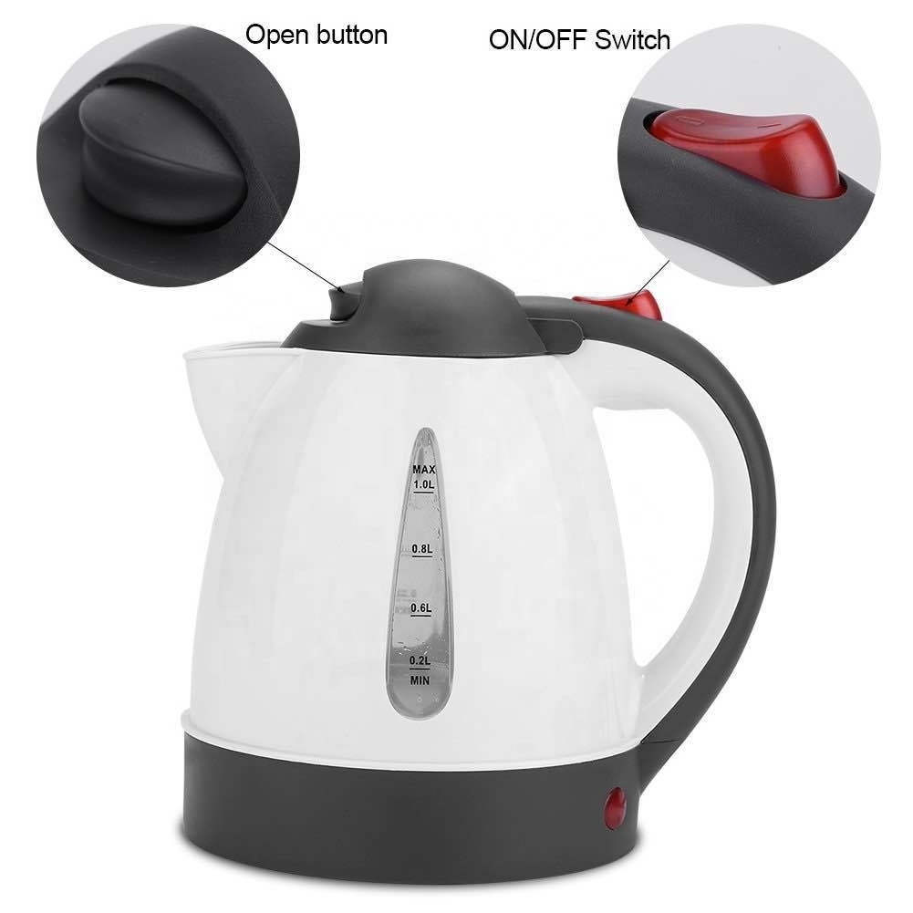 DC12V/24V Portable Car Electric Kettle Road Trip Travel Cigarette Lighter Heated Water Tea Coffee Kettle