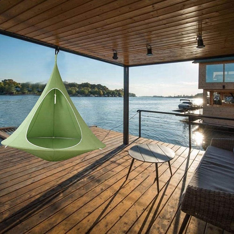 Waterproof Outdoor Garden Camping Hammock Swing Chair Foldable Children Room Teepee Tree Tent Ceiling Hanging Sofa Bed Tent