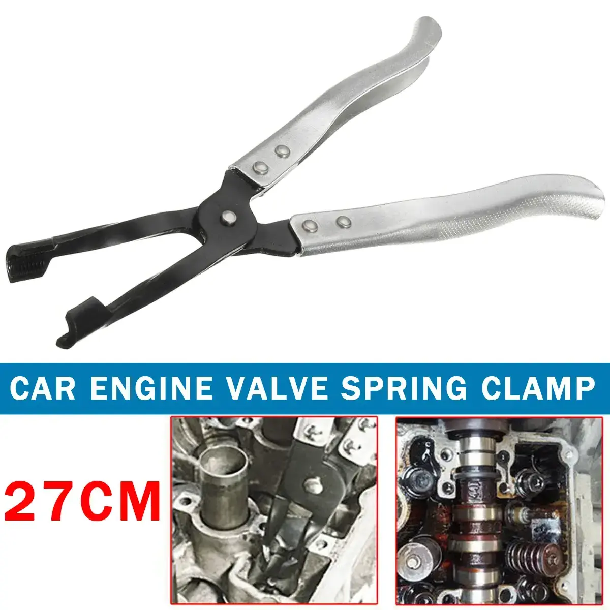 Car Engine Oil Valve Spring Clamp Pliers Disassembly Stem Seal Gasket Remover Ferramentas Automotive Tools For Motorcycle