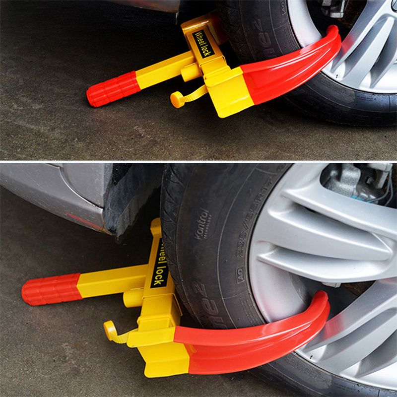 Heavy Duty Anti Theft Car Steel Wheel Lock Clamp Boot Tire Claw Safety Lock For Trailer Auto Truck RV Cars Motorcycle