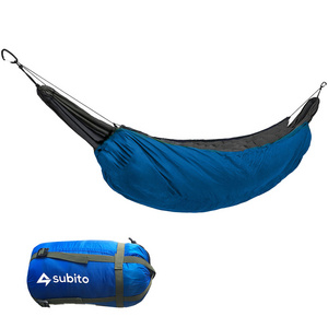 Outdoor Portable Hammock Underquilt Hammock Thermal Under Blanket Winter Warm Hammock for Camping