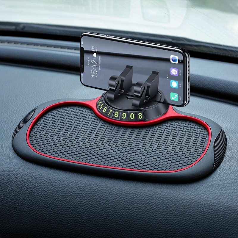 Multi-Functional Car Anti-Slip Mat Auto Phone Holder Non Slip Sticky Anti Slide Dash Phone Mount Silicone Dashboard Car Pad Mat