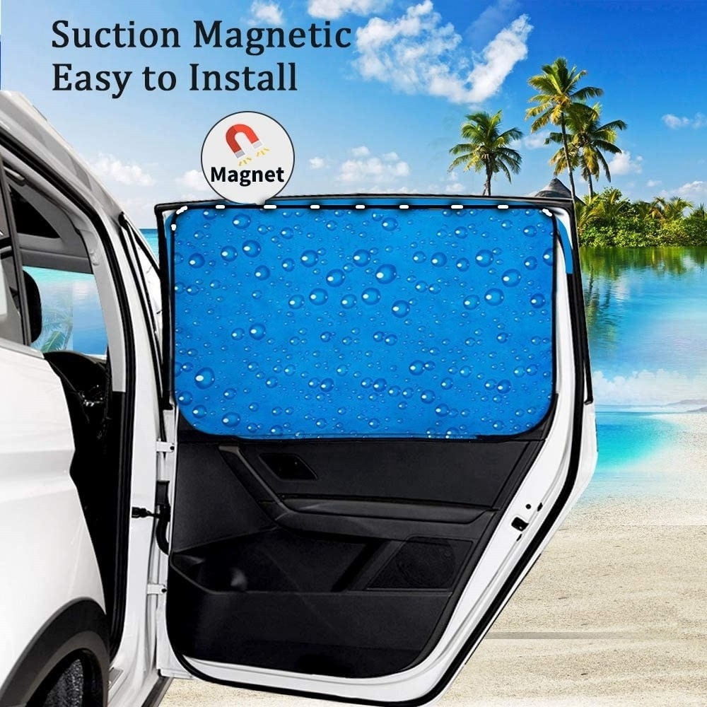 Magnet Side Window Sunshade Sun Shade for Car Window Auto Windshield Sunshades Curtain Universal Fit for Driver Baby