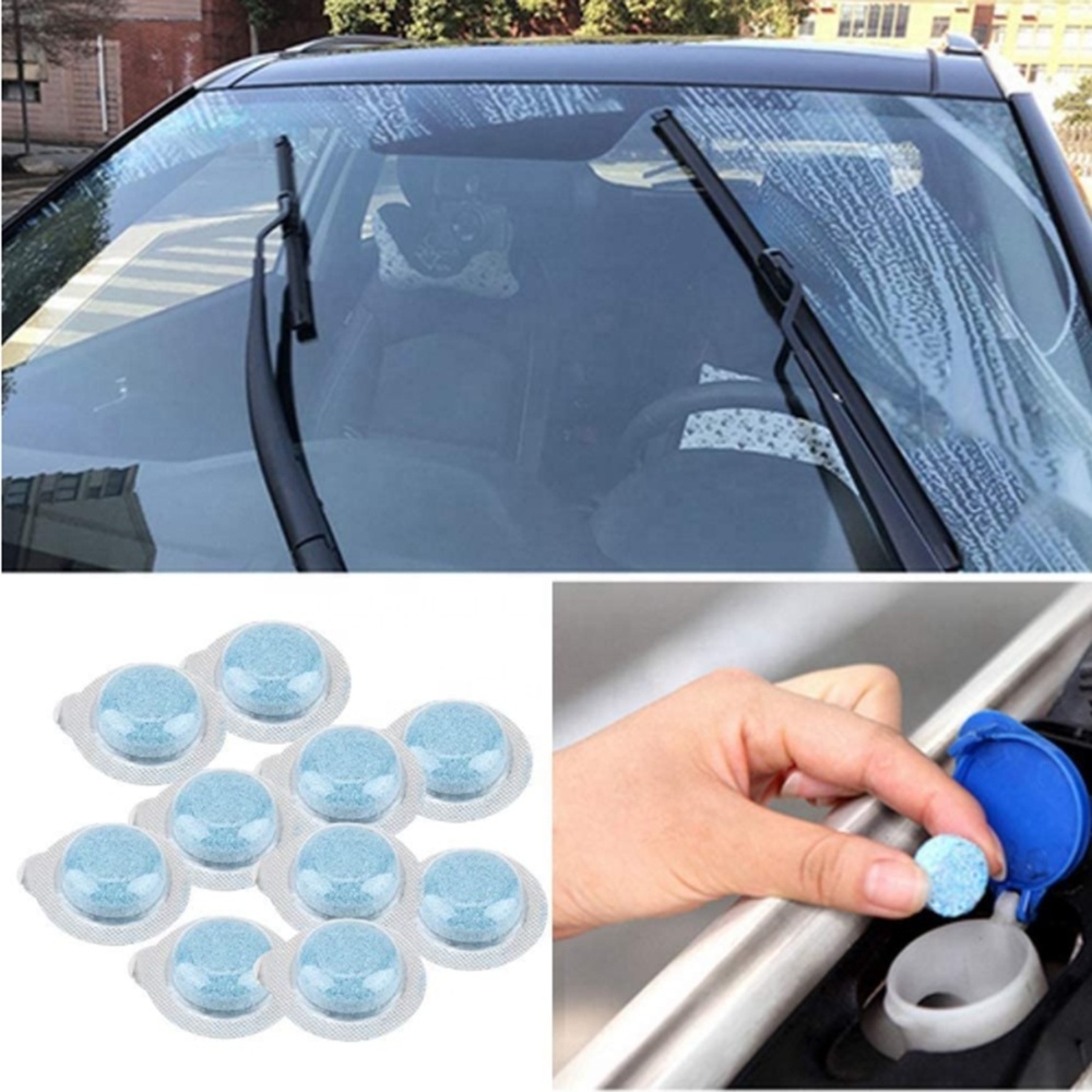 Car Cleaner Solid Car Windscreen Wiper Cleaning Washer Solid Glass Water Effervescent Tablet Windshield Cleaner