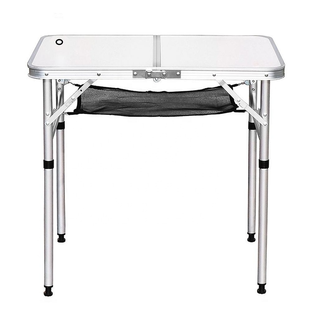 Portable Adjustable Camping Folding Table 4ft Ultralight Camping Folding Desk Camping Folding Tea Table For RV BBQ Picnic