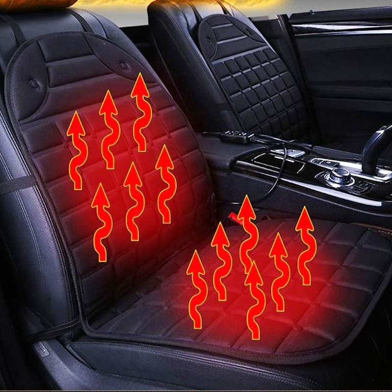 12v/24v Keep Warm Universal in Winter Heated Car Seat Cover Heating Electric Car Seat Cushion