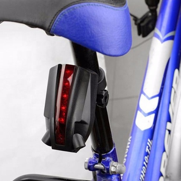 Waterproof LED Bicycle Bike Light Night Rear Bike Bicycle Tail Light Safety Warning Red Rear Lamp