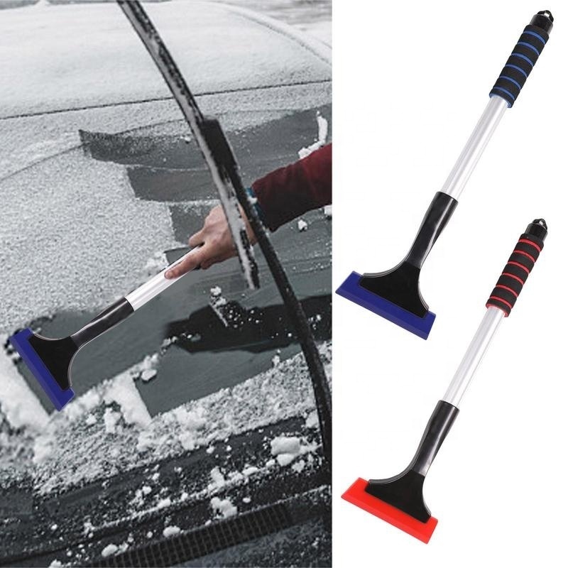 Windshield Ice Scraper Tool Auto Ice Shovel For Car With Ergonomic Handle Winter Snow Removal Tool For Cars Windscreen Rear