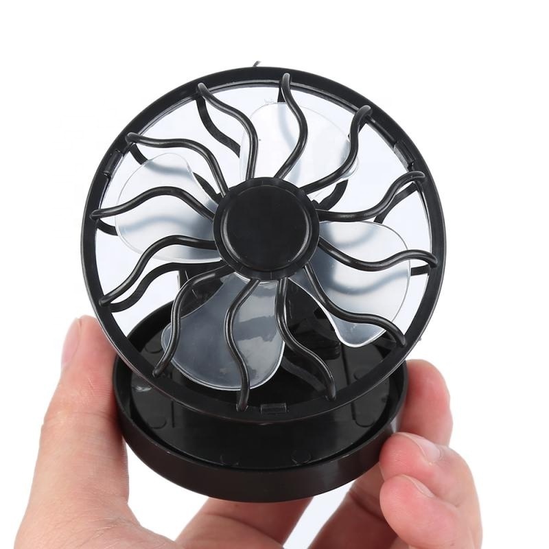 Outdoor Clip On Hat Cap Mini Portable Solar Fan