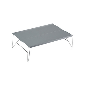 Ultralight Mini Outdoor Table Foldable Aluminum Alloy Camping Table for Travel Picnic Barbecue Lightweight Camping Furniture