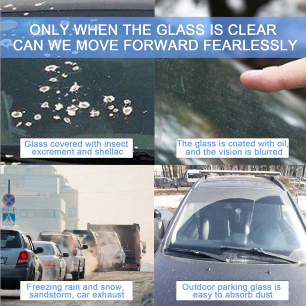 Car Cleaner Solid Car Windscreen Wiper Cleaning Washer Solid Glass Water Effervescent Tablet Windshield Cleaner