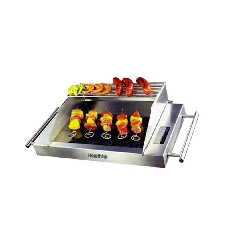 top ceramic glass touch control electric bbq grill - A15S