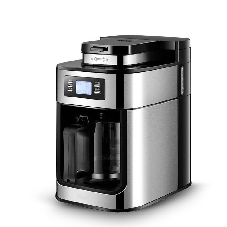 L home office electric all in one semi-automatization household 2 group professional machine espresso coffee maker