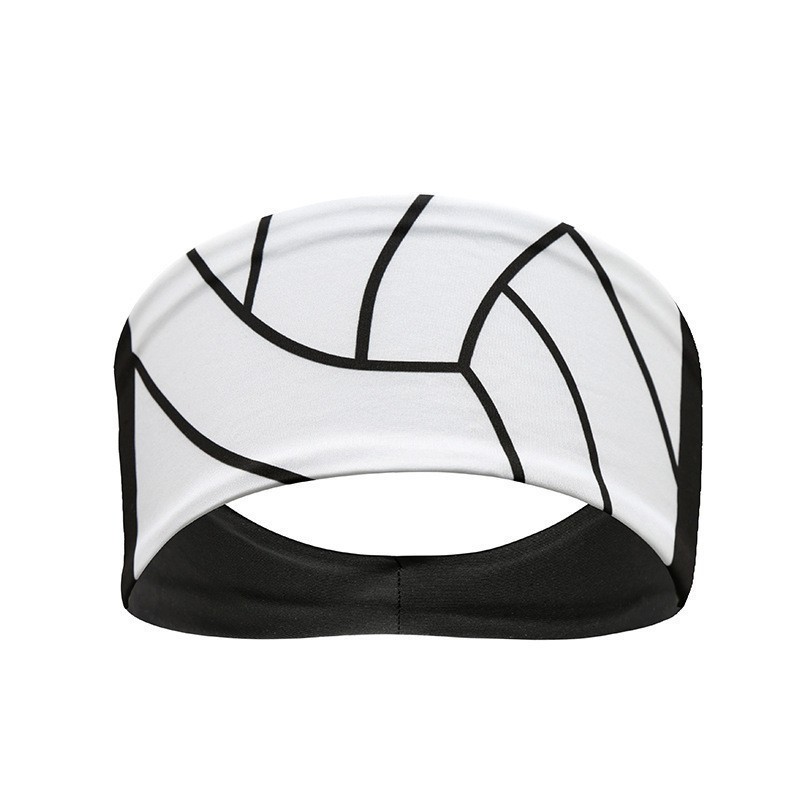 New Sports Headband Hair Accessories Breathable Elastic Sweatband Football Softball Basketball Baseball Headband for Women