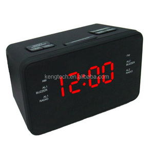 CT-1318 Digital Alarm Clock Radio (AM FM radio) / Digital PLL Alarm Clock Radio for home / hotel