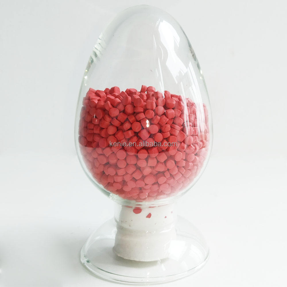 Red Masterbatch Color Concentrates Eva/ Pp/pe Particles Plastic from Masterbatch Factory direct  selling