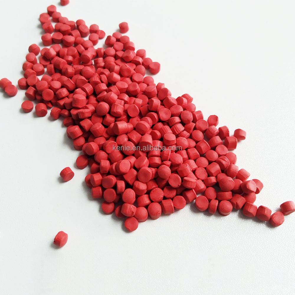 Red Masterbatch Color Concentrates Eva/ Pp/pe Particles Plastic from Masterbatch Factory direct  selling