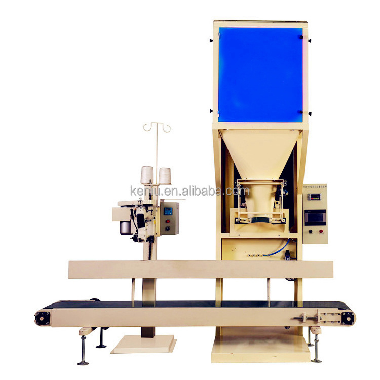 Bagger Pellet Granule Packing Rice Packing Machine 5kg 10kg 15kg 20kg 25kg Sealing Machines Bag Packing Wood Powder Machine 900