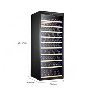 Kenkuhl single zone wine cooler 320-bottle wine fridge freestanding wine refrigerator