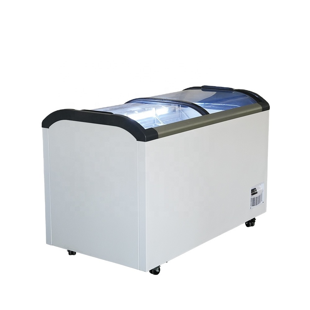 2 door Ice cream display freezers price