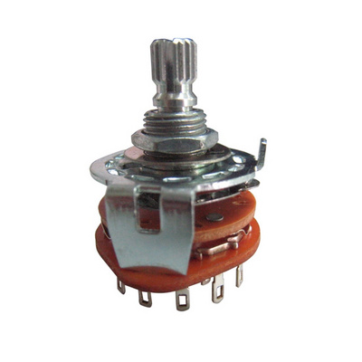 1 pole 8 position  selector  rotary switch