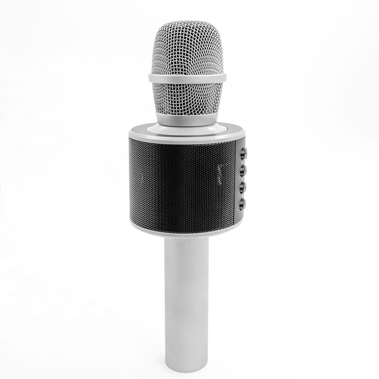 FANSBE 3-in-1 Portable Handheld Speaker BT Mic Mini Small Wireless Microphone For Karaoke