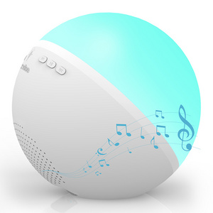 FANSBE 7 Colorful Night Light Sleeping 22 Soothing Sounds White Noise Machine Baby Portable