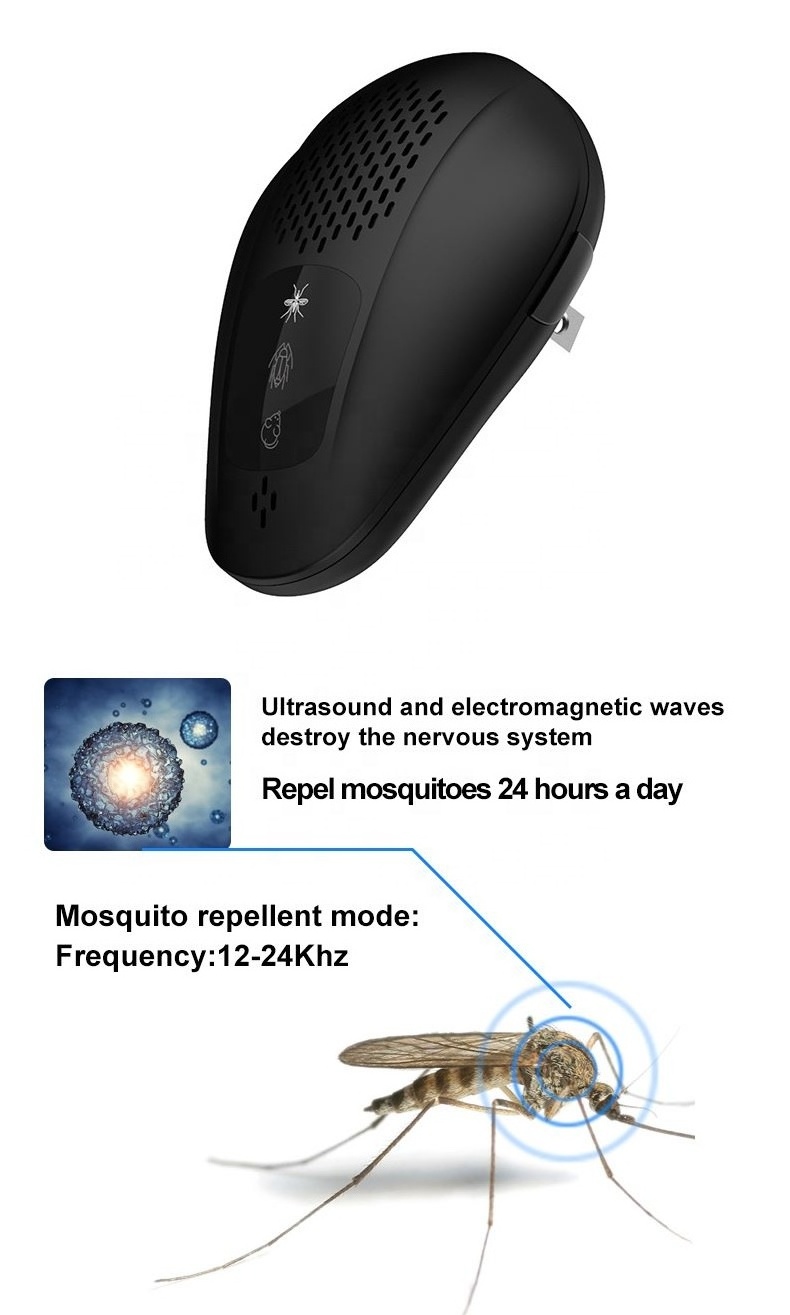 Ultrasonic electronic mosquito repeller pest repellent indoor mosquito insect repellent pest control