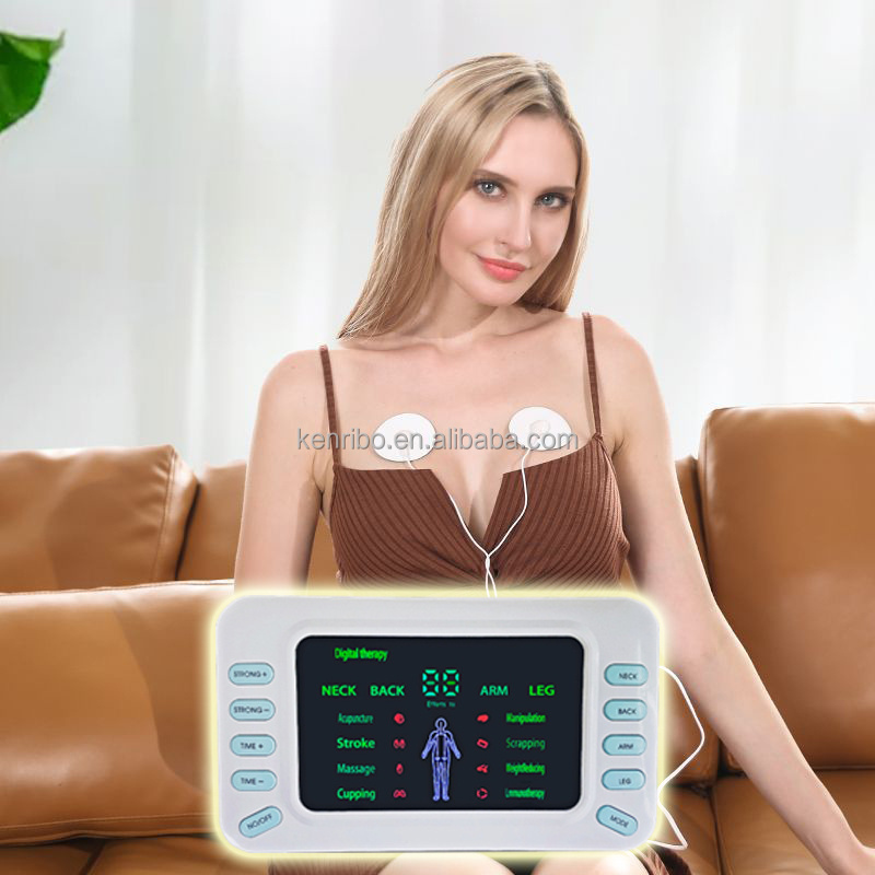 electric digital therapy machine latest electrodes ems tens calf massager therapy machine tens therapy massager