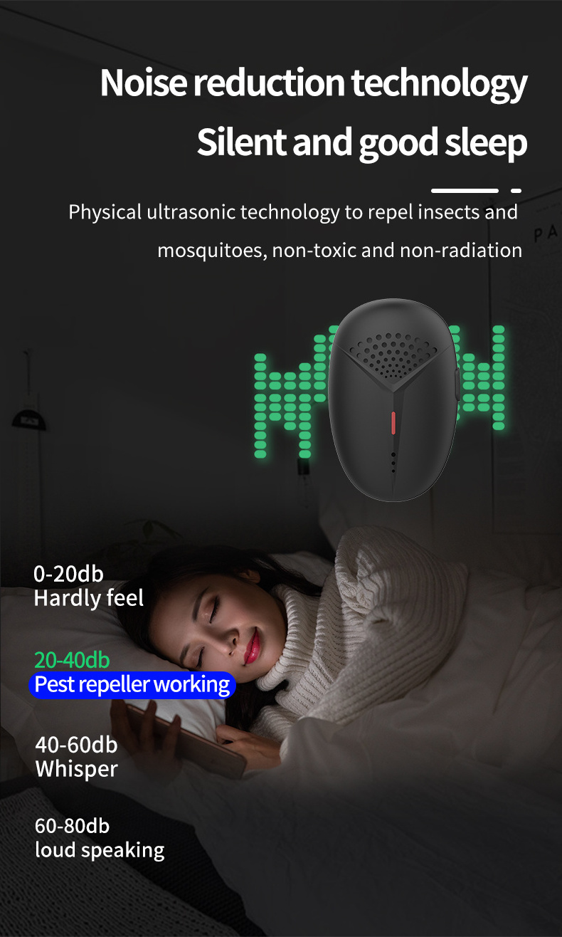 Eco Friendly Mosquito Insect Pest Killer Repeller Electronic Ultrasonic Rat Mouse Repellent Control Long EU US UK Plug