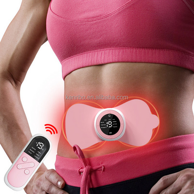 Smart portable wireless tens ems massager with remote control for body health care ems muscle stimulator mini tens massager