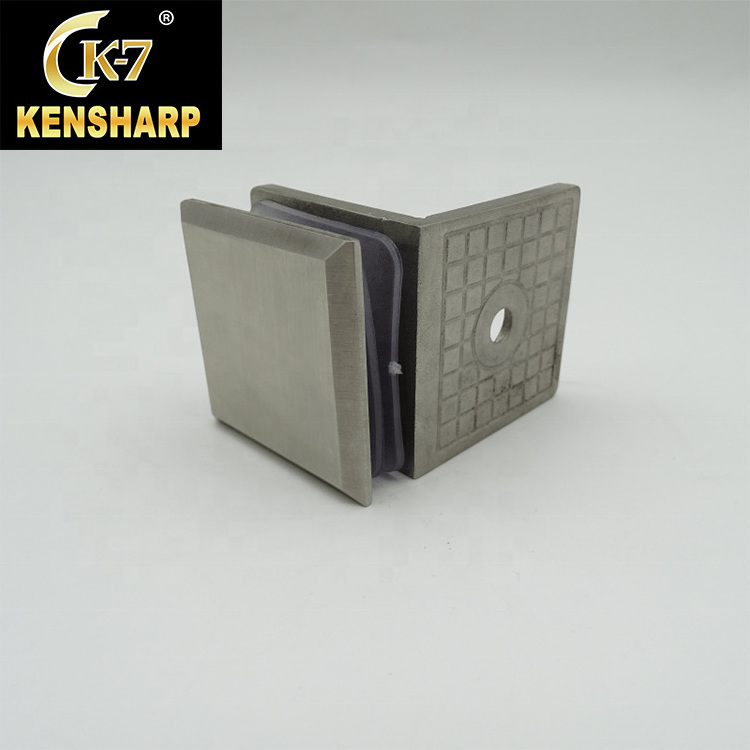 Kensharp High-End 90 Wall Mount Corner Clamp Tempered Glass Door Connector