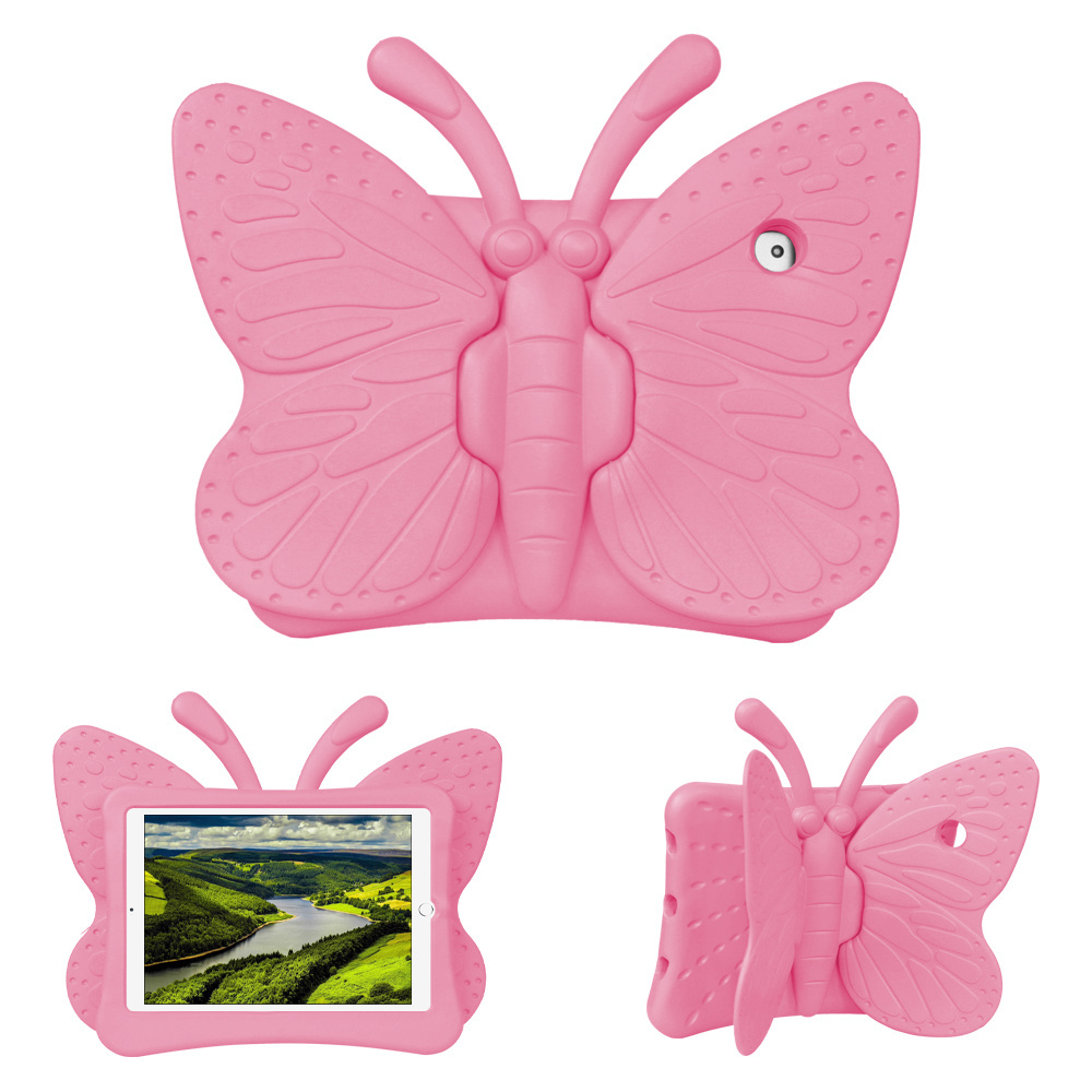 Butterfly Tablet Case Light Weight EVA cover Stand Shockproof Rugged Heavy Duty Kids Tablet Case cover for Ipad 10.2 2019/2020