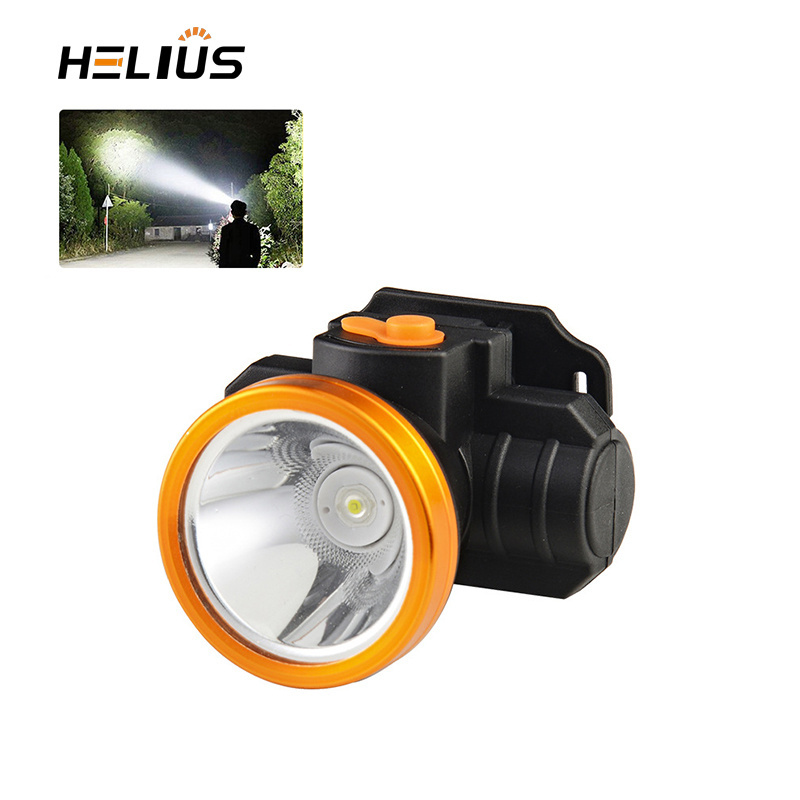 Long Range Charging LED Lithium Battery Strong Light Illumination Long Range Headworn Flashlight Outdoor Fishing Headlight