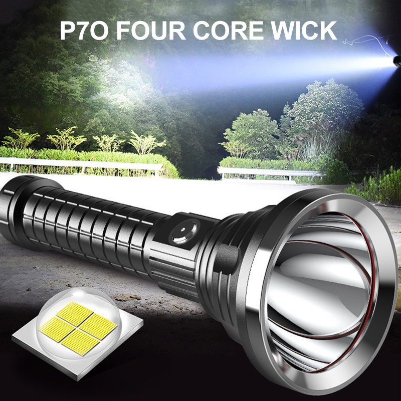 Long Range Super Bright 5000 Lumen XHP70 Led Torch Outdoor Waterproof 5modes Rechargeable Torch Light High Power Flashlight