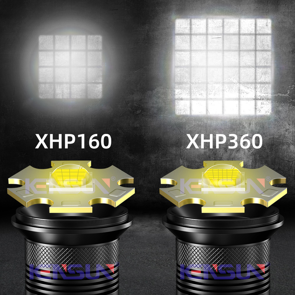 Exclusive xhp360 LED 15000 Lumen Xhp70 Lamp Torche Powerful Rechargeable Hand Flash Torch Light Led Flashlights