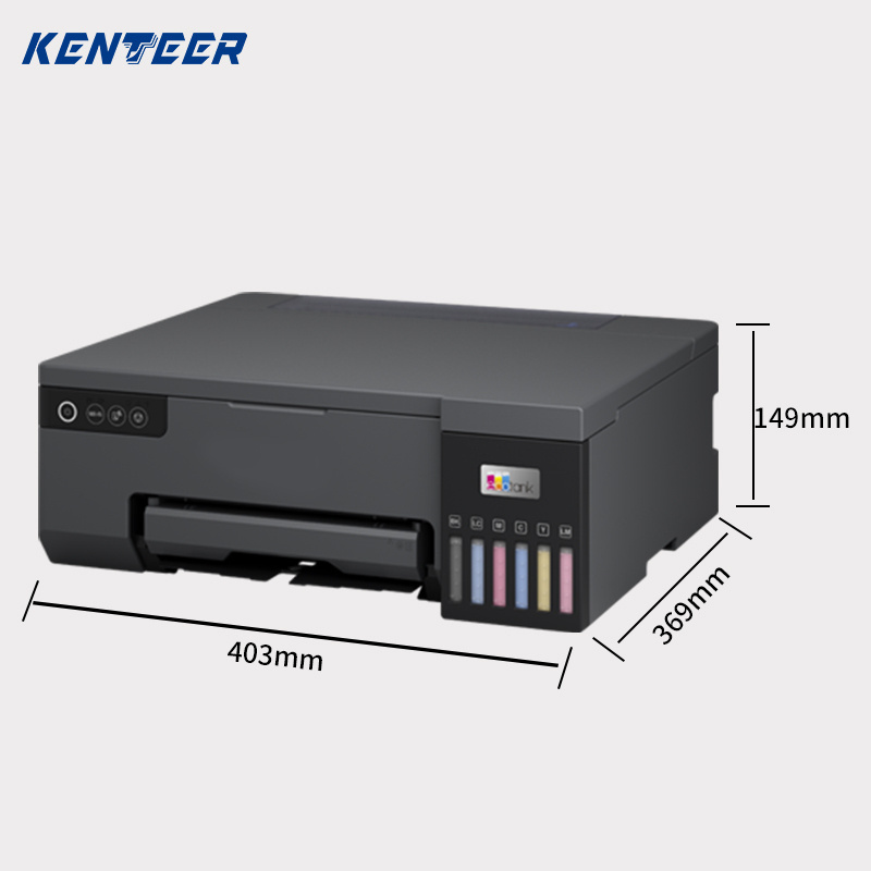 A4 Desktop heat press 6 color xp600 Inkjet Printer Sublimation Dye Ink dtf printer for EPSON L805 L8050 L8058