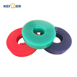 Factory price wholesale roll polyurethane silk screen printing rubber squeegee blade