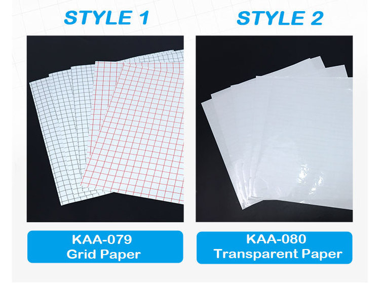 Wholesale waterproof removable clear grid self adhesive vinyl paper application film transfer tape roll for vinyl