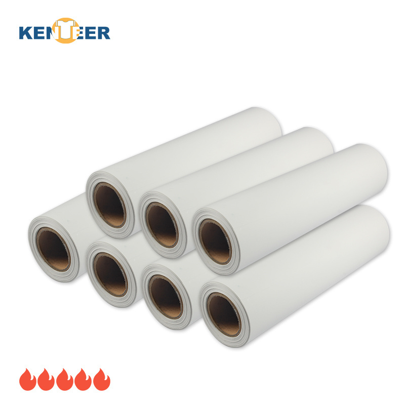 Kenteer wholesale eco solvent printable heat transfer vinyl sticker paper for inkjet printer