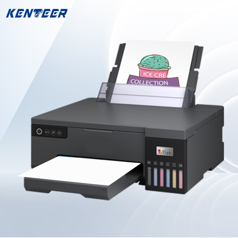 A4 Desktop heat press 6 color xp600 Inkjet Printer Sublimation Dye Ink dtf printer for EPSON L805 L8050 L8058