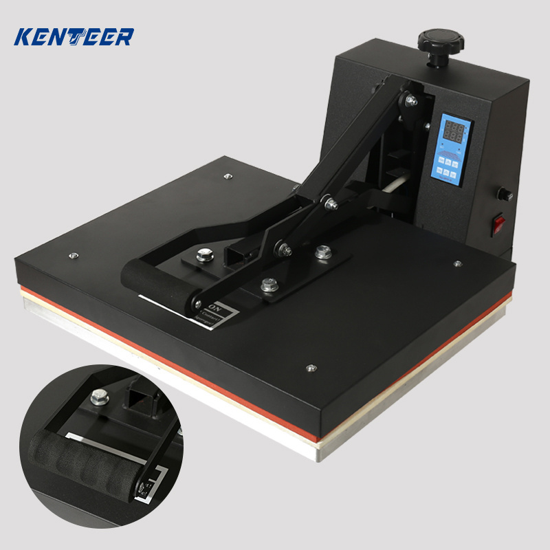 Source factory heat press or screen printer dtf printer and heat press machine For Pet Film Transfer T-Shirt